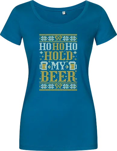 Ho Ho Ho Hold my beer - Ugly christmas