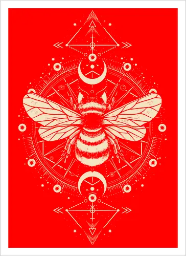 Occult Mystical Bee
