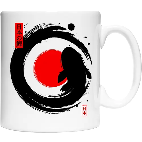 Black Koi Japanese Enso