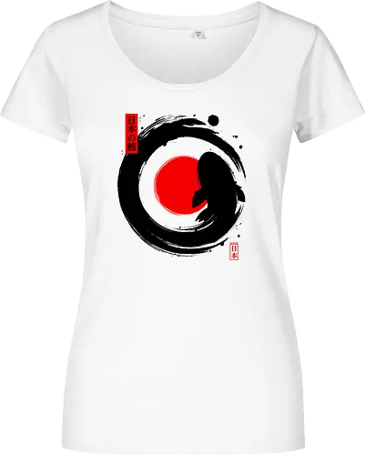 Black Koi Japanese Enso