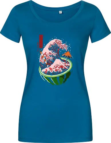 The Great Wave of Watermelon