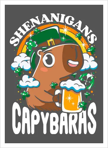 Shenanigans Capybaras - St Patrick