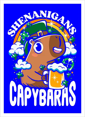 Shenanigans Capybaras - St Patrick