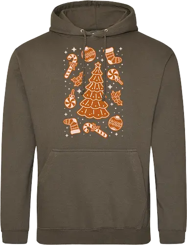 Cute Christmas Tree Gingerbread