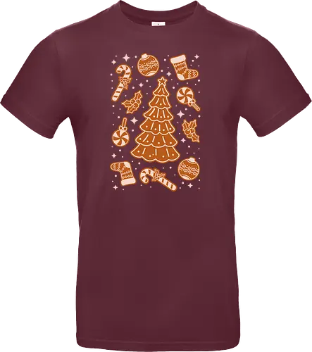 Cute Christmas Tree Gingerbread