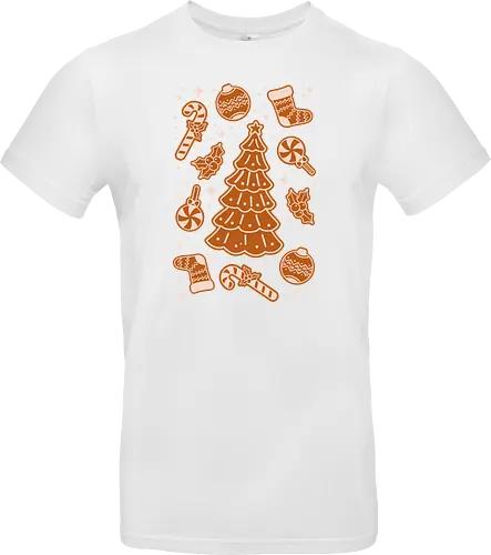 Cute Christmas Tree Gingerbread