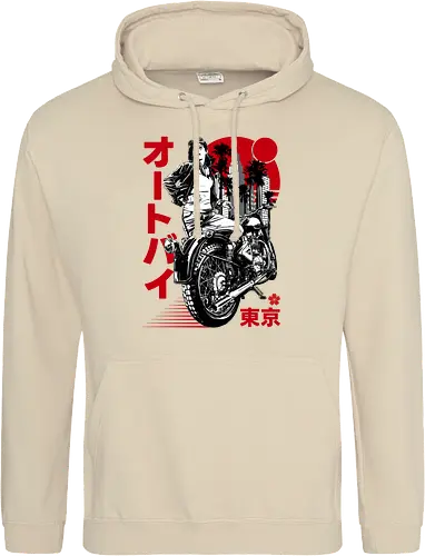Urban Japanese Motorcycle