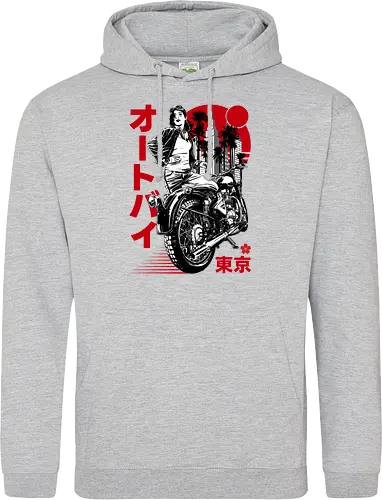 Urban Japanese Motorcycle