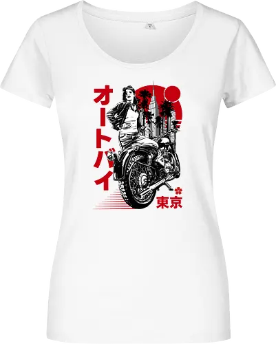 Urban Japanese Motorcycle