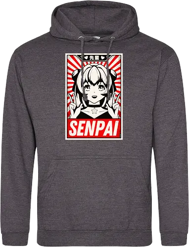 Retro Senpai Vintage Poster