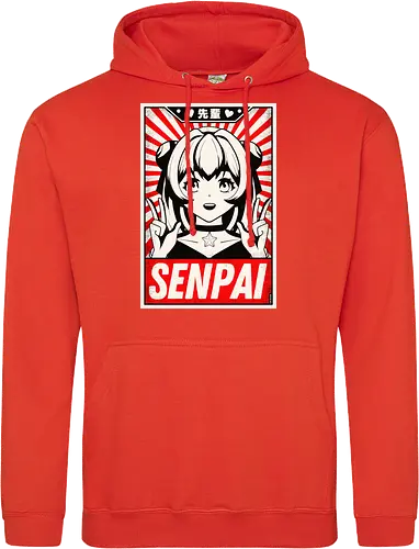 Retro Senpai Vintage Poster