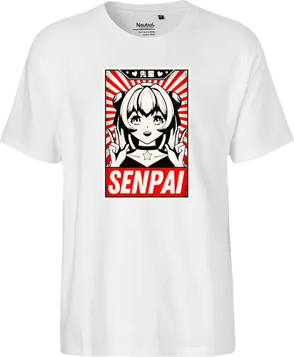 Retro Senpai Vintage Poster