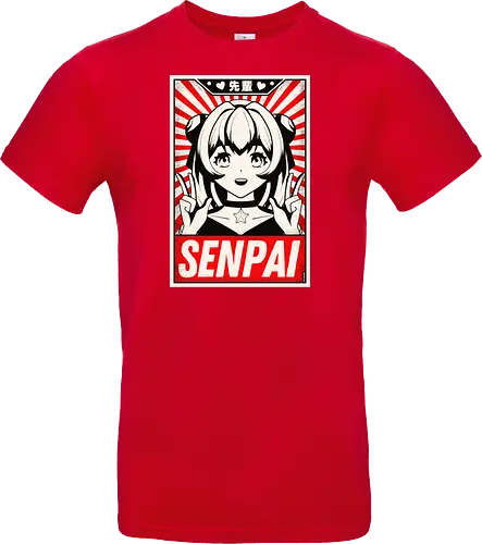 Retro Senpai Vintage Poster