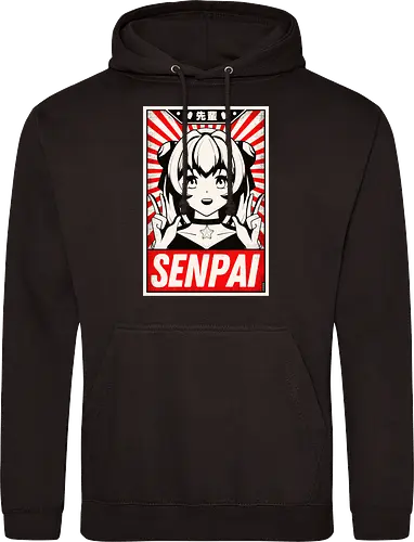 Retro Senpai Vintage Poster