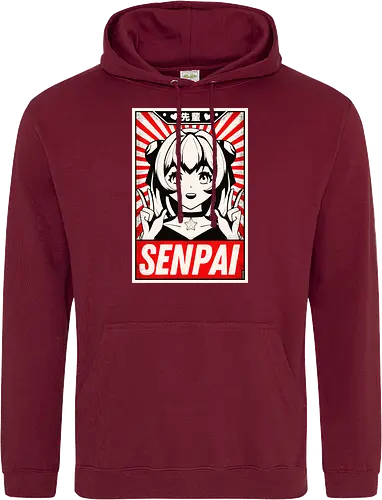 Retro Senpai Vintage Poster