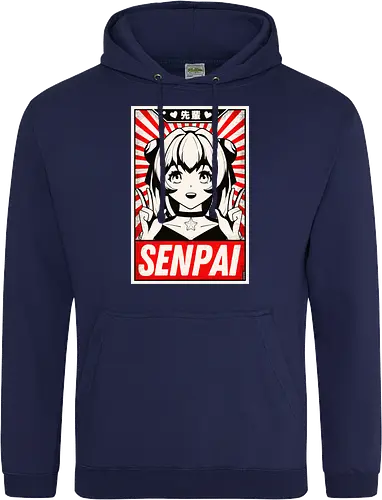 Retro Senpai Vintage Poster