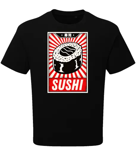 Retro Sushi Vintage Poster