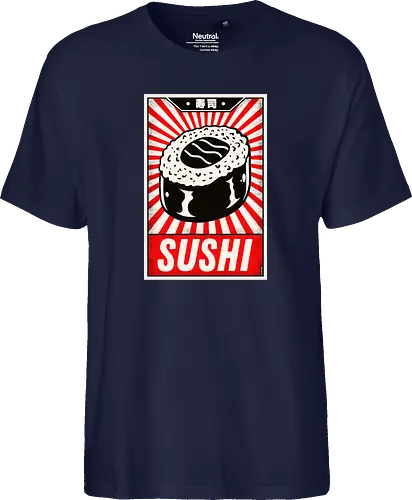 Retro Sushi Vintage Poster