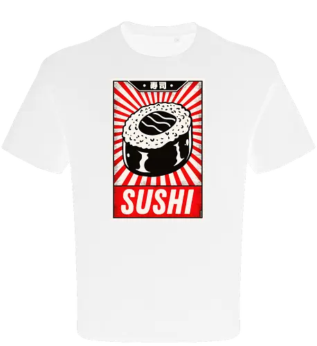 Retro Sushi Vintage Poster