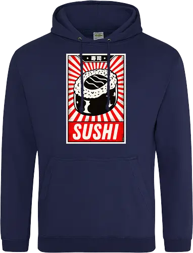 Retro Sushi Vintage Poster