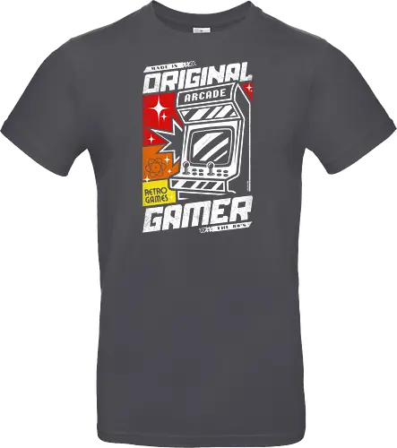 Retro Original Gamer Arcade