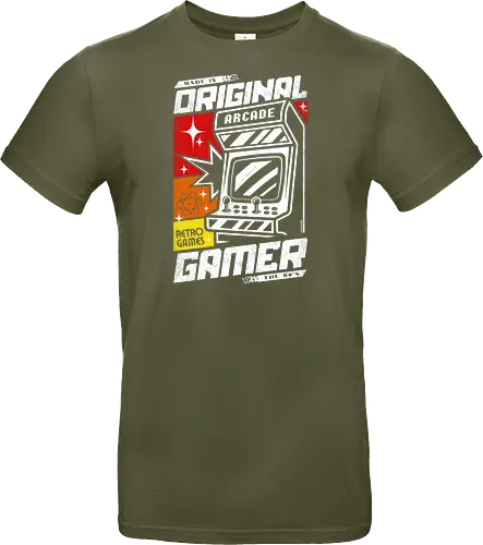 Retro Original Gamer Arcade