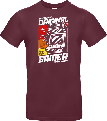 Retro Original Gamer Arcade