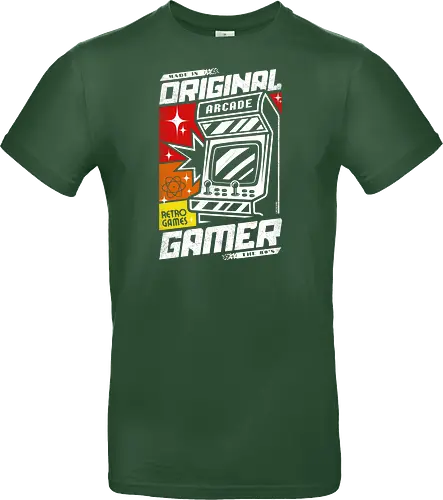 Retro Original Gamer Arcade