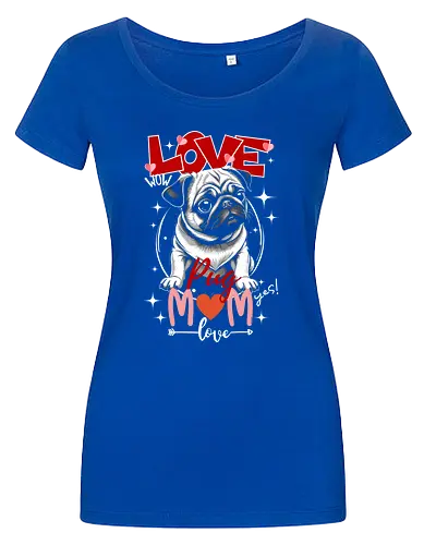 Love Pug Mom