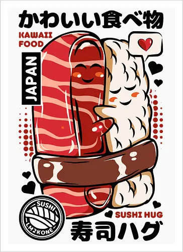 Japan Sushi Hug