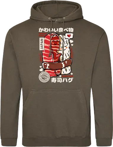 Japan Sushi Hug - White Version