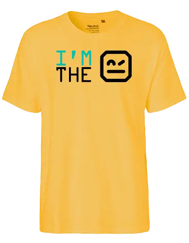 I'M THE ROBOT BRIGHT - robot framework - Fairtrade T-Shirt