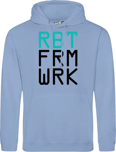 RBTFRMWRK_BRIGHT - robot framework - Standard Hoodie