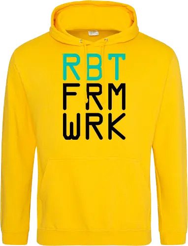 RBTFRMWRK_BRIGHT - robot framework - Standard Hoodie