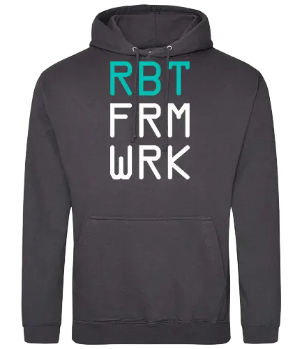 RBTFRMWRK_DARK - robot framework - Standard Hoodie