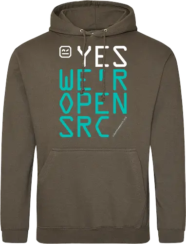 YES WE'R OPEN SRC DARK