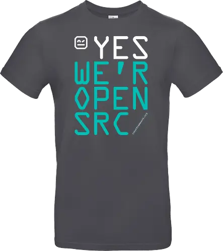 YES WE'R OPEN SRC DARK