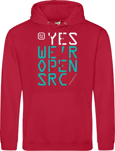 YES WE'R OPEN SRC DARK