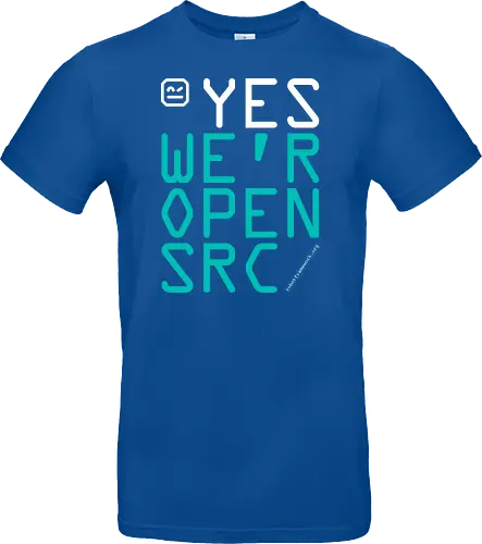 YES WE'R OPEN SRC DARK