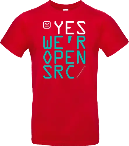 YES WE'R OPEN SRC DARK
