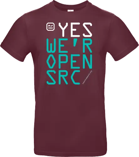 YES WE'R OPEN SRC DARK