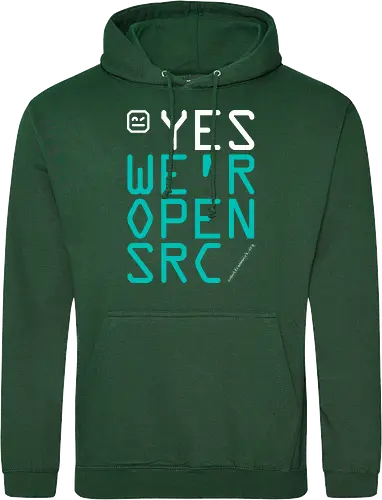 YES WE'R OPEN SRC DARK