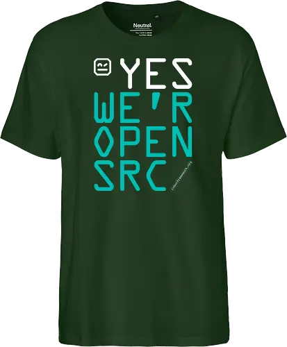 YES WE'R OPEN SRC DARK
