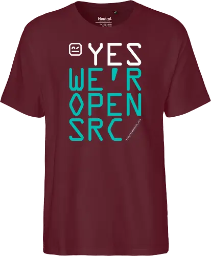 YES WE'R OPEN SRC DARK