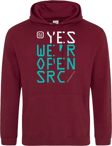 YES WE'R OPEN SRC DARK