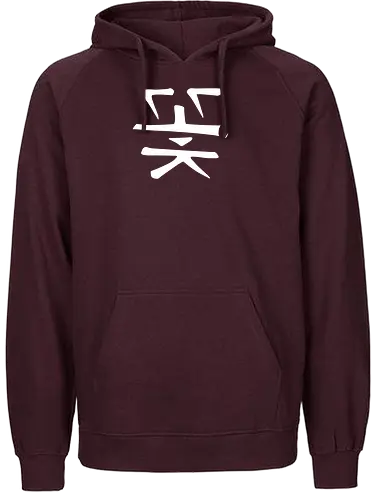flower. - white - L!aW, look a whale - Fairtrade Hoodie