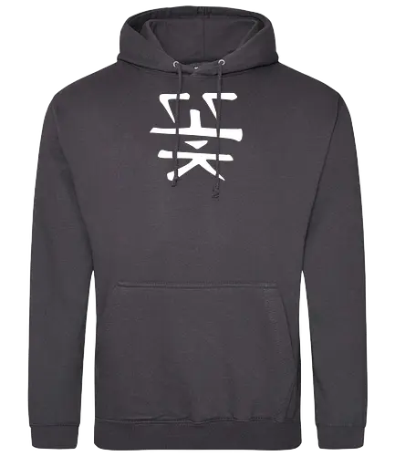flower. - white - L!aW, look a whale - Standard Hoodie