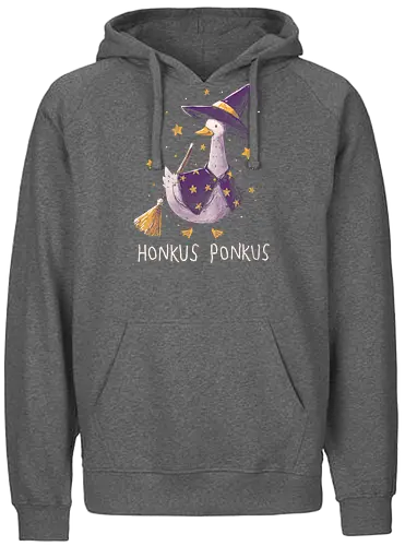 Honkus Ponkus - Honk, gans, Hokus pokus, witch, hexe - Fairtrade Hoodie