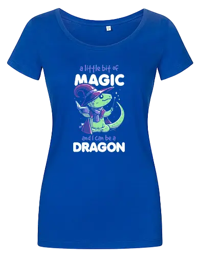 With Magic I Can Be a Dragon