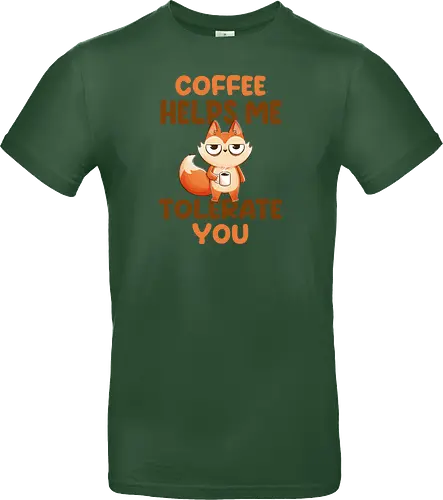Coffee is my anger management tool.